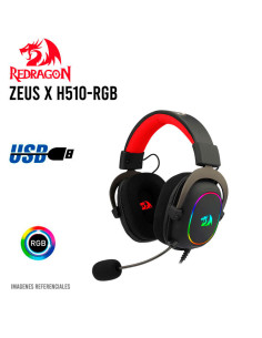 AUDIFONO GAMER REDRAGON ZEUS X ( H510-RGB ) 7.1 VIRTUAL |...