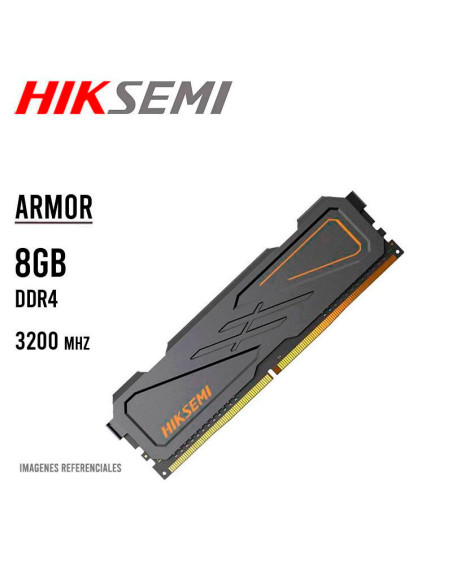 MEMORIA RAM HIKSEMI 8GB/3200MHZ ARMOR ( HSC408U32D2 8G ) NEGRO