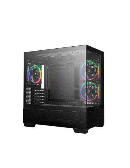 CASE DEEPCOOL CG380 3F (R-CG380-BKAGM3-G) USB 3.0| S/FUENTE| VIDRIO TEMPLADO| 3 LED-ARGB