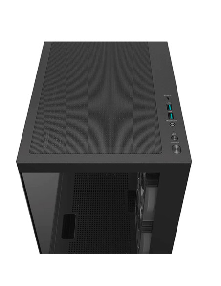 CASE DEEPCOOL CG380 3F (R-CG380-BKAGM3-G) USB 3.0| S/FUENTE| VIDRIO TEMPLADO| 3 LED-ARGB