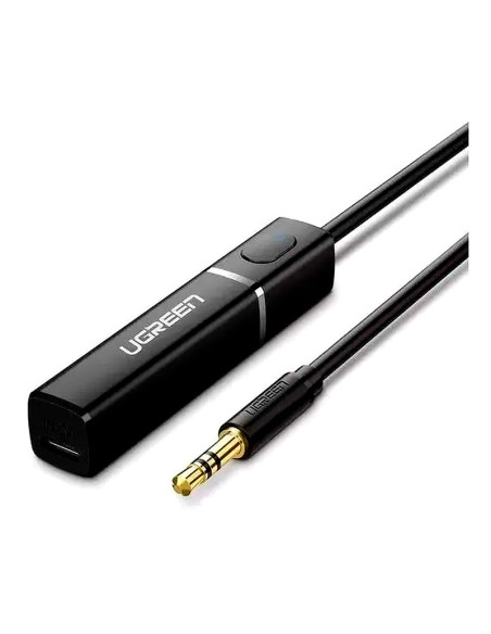 ADAPTADOR TRANSMISOR DE AUDIO UGREEN CM107 BLUETOOTH 5.0| 3.5MM AUDIO (40761)