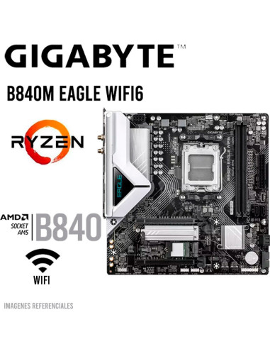 MAINBOARD GIGABYTE B840M EAGLE WIFI6 (...