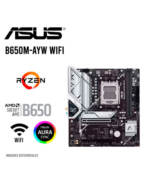 MAINBOARD ASUS B650M-AYW WIFI ( B650M-AYW WIFI ) AM5 DDR5