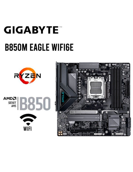 MAINBOARD GIGABYTE B850M EAGLE WIFI6E DDR5 AM5
