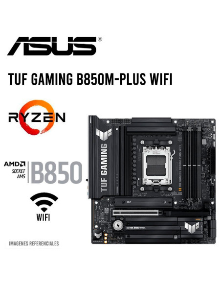 MAINBOARD ASUS TUF GAMING B850M-PLUS WIFI ( 90MB1IY0-M0EAY0 ) AM5
