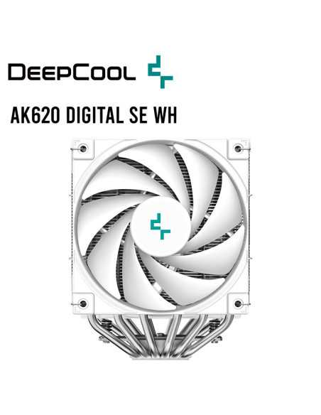 COOLER PARA PROCESADOR DEEPCOOL AK620 DIGITAL SE WH
