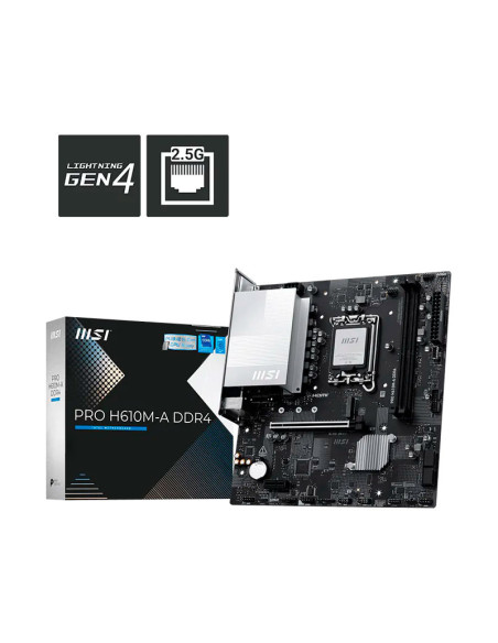 MAINBOARD MSI PRO H610M-A DDR4 (911-7E31-002) LGA 1700