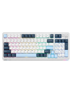 TECLADO GAMER MACHENIKE KG98 (KG98) SWITCH GR SILVER|... 2