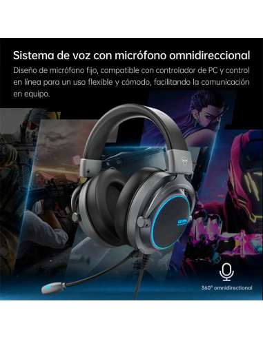 AUDIFONO GAMER MACHENIKE GX11 PRO (GX11PRO) USB...