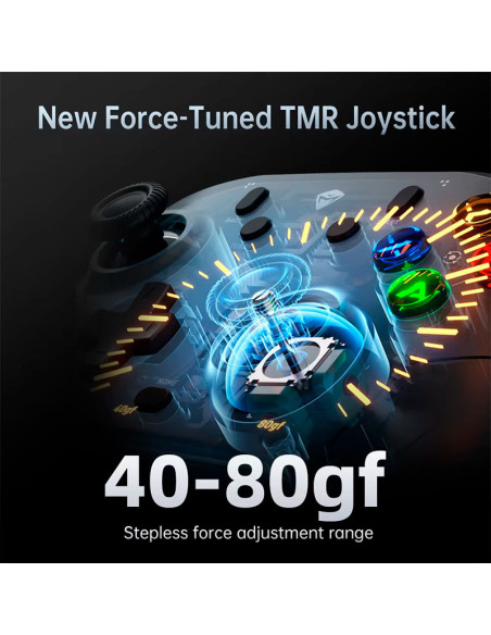 GAMEPAD MACHENIKE G6 V2 TRI-MODE CONTROLLER| WIRELESS| GREY