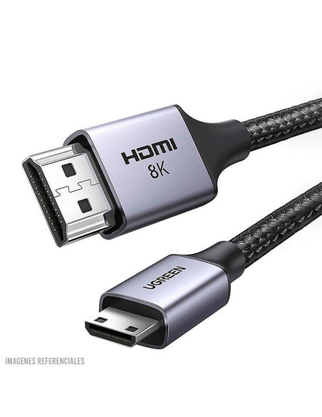 CABLE UGREEN HD163 MINI HDMI A HDMI 8K (15515) 2M