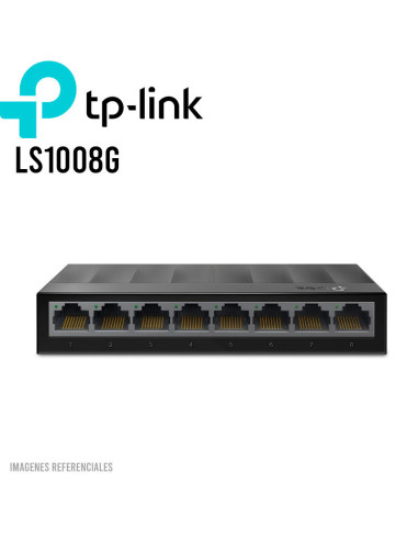 SWITCH TP-LINK (LS1008G) SWITCH DE MESA 8 PTOS...