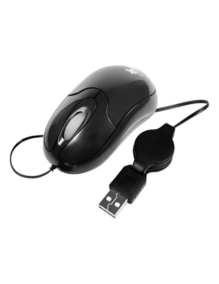 MOUSE XTECH MINI RETRACTIL OPTICO USB (XTM-150)