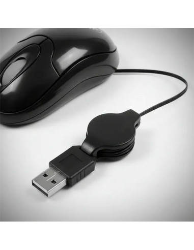 MOUSE XTECH MINI RETRACTIL OPTICO USB (XTM-150)