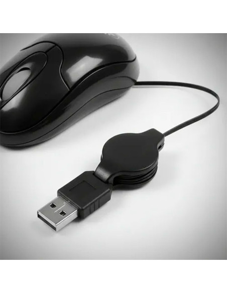 MOUSE XTECH MINI RETRACTIL OPTICO USB (XTM-150)