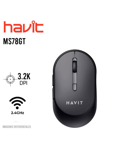MOUSE HAVIT MS78GT (HVMS-MS78GT-BK) WIRELESS|...