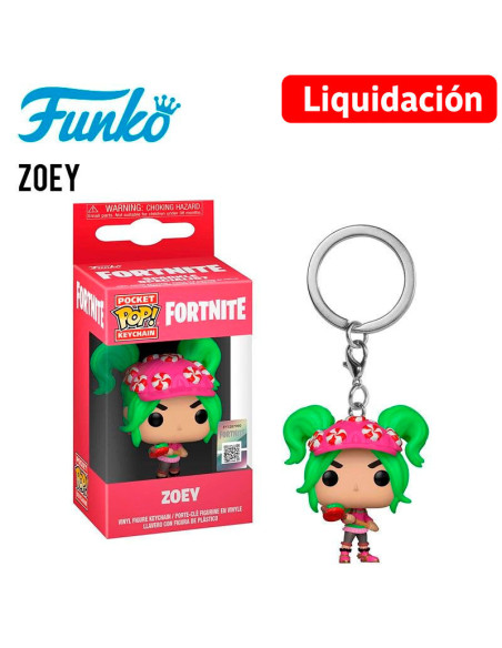 FUNKO KEYCHAIN: FORTNITE S2 - ZOEY 36973