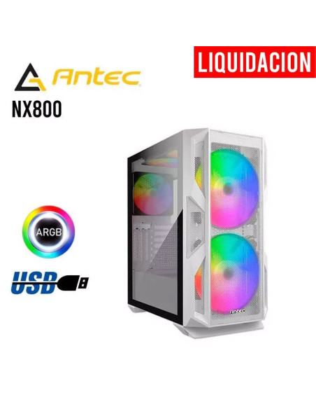 CASE ANTEC NX800 WHITE 0-761345-81082-1