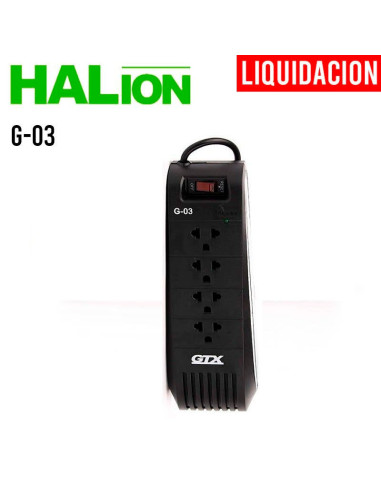 ESTABILIZADOR HALION GTX MOD G-03 4 TOMAS...