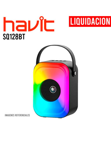 PARLANTE HAVIT ( SQ128BT ) BLUETOOTH | LED-RGB...