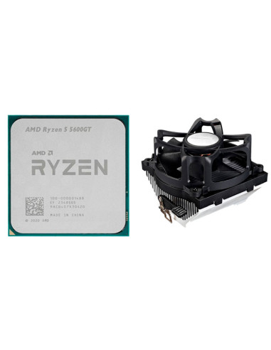 COMBO PROCESADOR AMD RYZEN 5-5600GT OEM +...