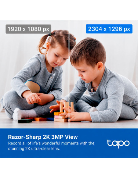 CAMARA DE VIGILANCIA TP-LINK TAPO C210 WIFI 2K |3MP| DETECCI?N IA|360?