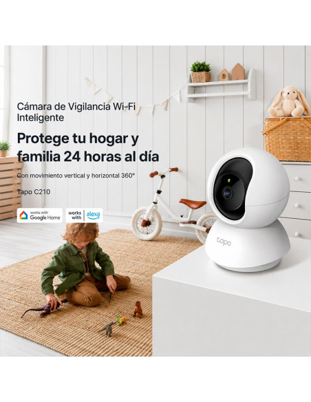 CAMARA DE VIGILANCIA TP-LINK TAPO C210 WIFI 2K |3MP| DETECCI?N IA|360?