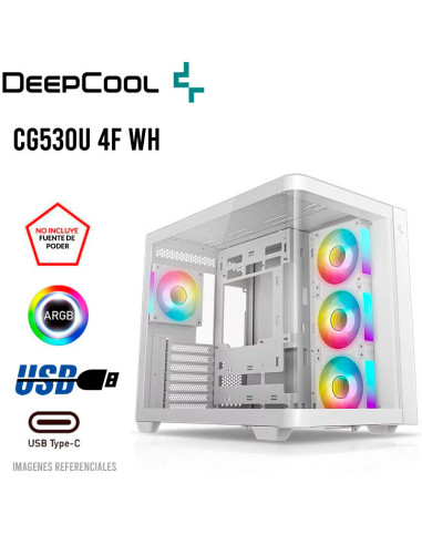 CASE DEEPCOOL CG530U 4F WH (R-CG530U-WHAGA4-G)...