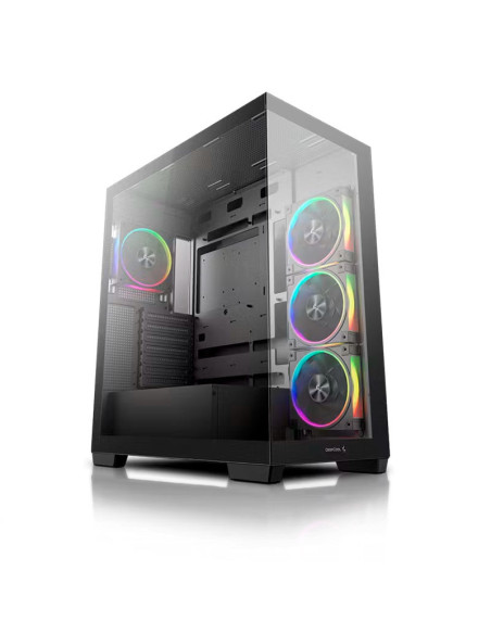 CASE DEEPCOOL CG580 4F V2 (R-C580-BKADA4-G-2) S/FUENTE| VIDRIO TEMPLADO| 4 LED-ARGB