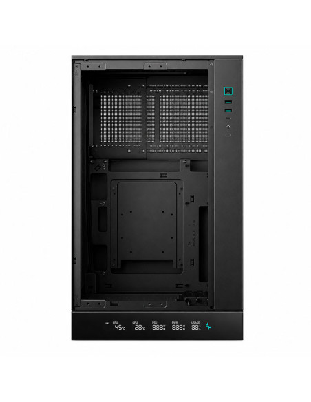 CASE DEEPCOOL CH270 DIGITAL (R-CH270-BKNDM0-G-1) S/FUENTE| VIDRIO TEMPLADO| PANTALLA DIGITAL