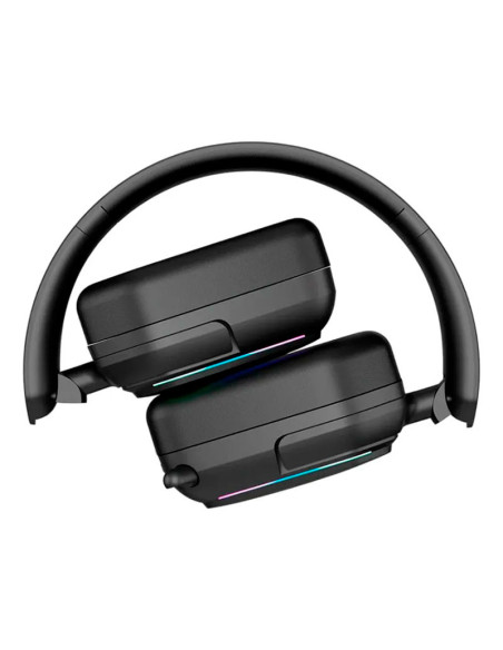 AUDIFONO GAMER ROYAL KLUDGE RK HG101 ( RK-HG101 ) WIRELESS - BT - USB | MATTE BLACK | LED-RGB