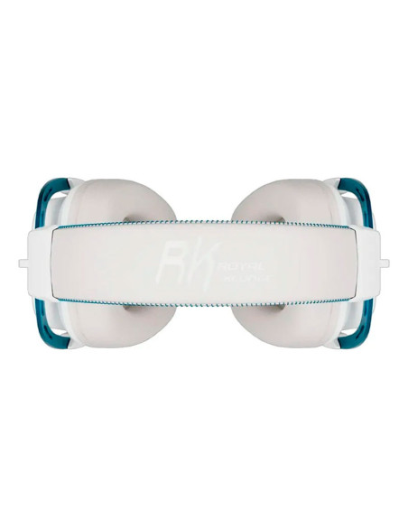 AUDIFONO GAMER ROYAL KLUDGE RK HG103 ( RK-HG103-W ) WIRELES - BT - USB | CYBORG WHITE | LED-RGB