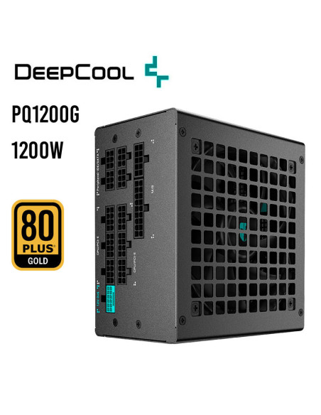FUENTE DE PODER DEEPCOOL PQ1200G GOLD 1200W (R-PQC00G-FD1B-JGUS-V1) 80 PLUS GOLD