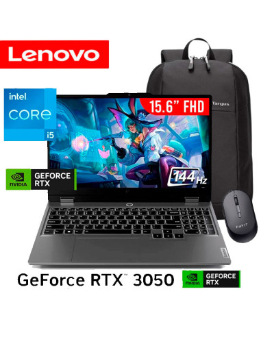 LAPTOP GAMER LENOVO LOQ 15IAX9  I5-12450HX 8GB...