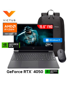 LAPTOP GAMER HP VICTUS 15-FB3093DX RYZEN 7-7445HS 16GB...
