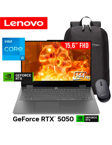 LAPTOP GAMER LENOVO LOQ 15IRX11 I5-13450HX 16GB...