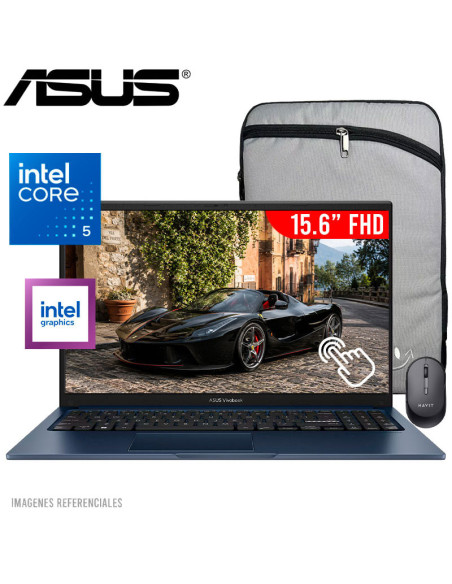 LAPTOP ASUS VIVOBOOK 15 CORE 5 120U X1504VA-E84085 16GB 512GB SSD 15.6 FHD TOUCHSCREEN (90NB13Y1-M01NY0)
