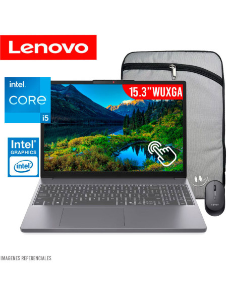 LAPTOP LENOVO IDEAPAD SLIM 3 15IRH10 I5-13420H 16GB 512GB SSD 15.3 WUXGA TOUCHSCREEN FREEDOS (83K101FDLM)