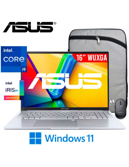 LAPTOP ASUS VIVOBOOK F1605VA-WS96 I9-13900H 16GB 1TB 16 WUXGA WINDOWS 11
