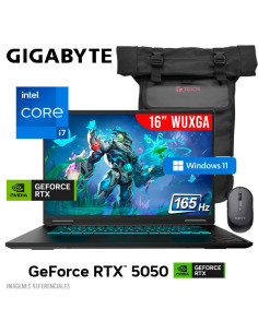 LAPTOP GAMER GIGABYTE  GAMING A16 I7-13620H 16GB 512GB...