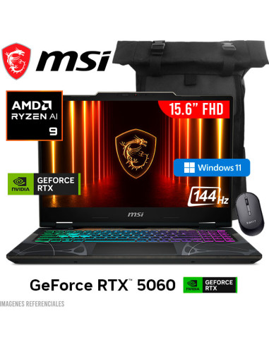 LAPTOP GAMER MSI GYBORG A15 AI  B2HWFKG-006US...