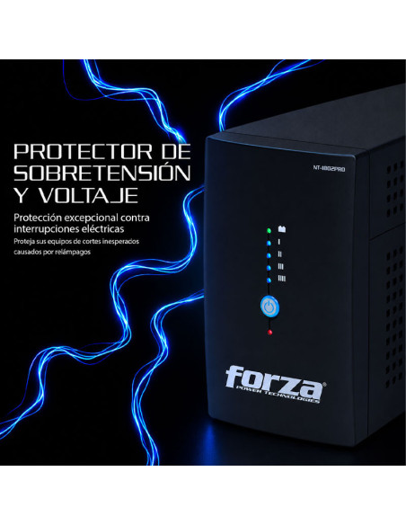 UPS FORZA NT-1802 PRO 1800VA/900W 220V SMART 10 TOMAS