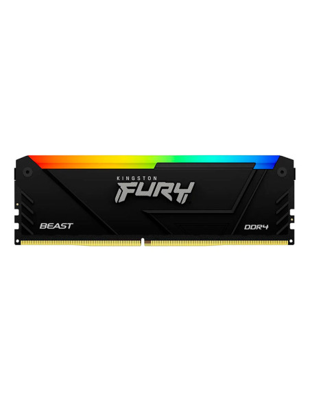 MEMORIA RAM KINGSTON 16GB/3200 FURY BEAST ( KF432C16BB12A/16WP ) LED-RGB