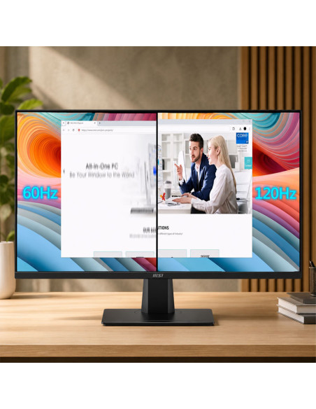 MONITOR MSI PRO 22" MP225 E12VL ( 3PE0 ) PANEL VA | FULL HD | 120HZ - 1MS