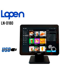 ALL IN ONE LOPEN POS ( LN-D180 ) I3-6100 16GB 512GB SSD...
