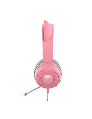 AUDIFONO GAMER RAZER KRAKEN KITTY V3 X QUARTZ...