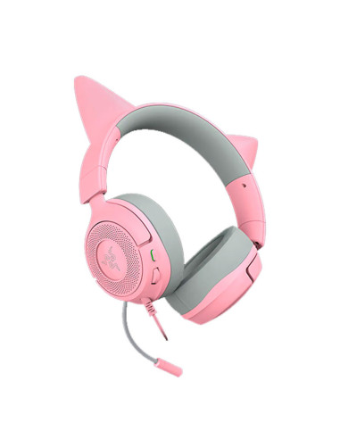 AUDIFONO GAMER RAZER KRAKEN KITTY V3 X QUARTZ...