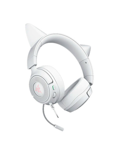 AUDIFONO GAMER RAZER KRAKEN KITTY V3 X WHITE...