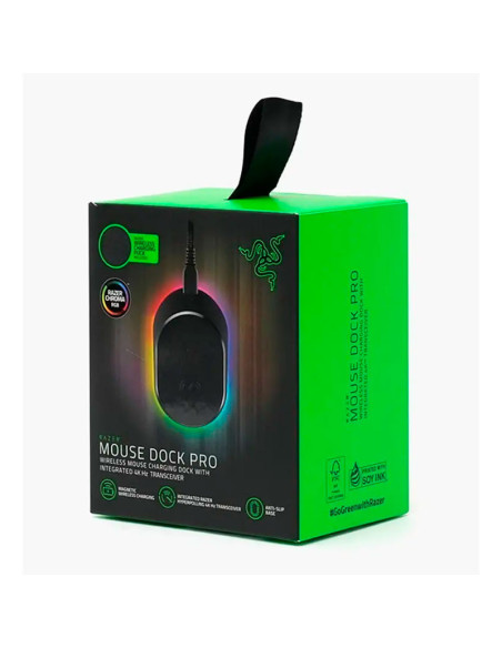 BASE DE CARGA INALAMBRICA RAZER PRO (RZ81-01990100-B3U1) LED-RGB