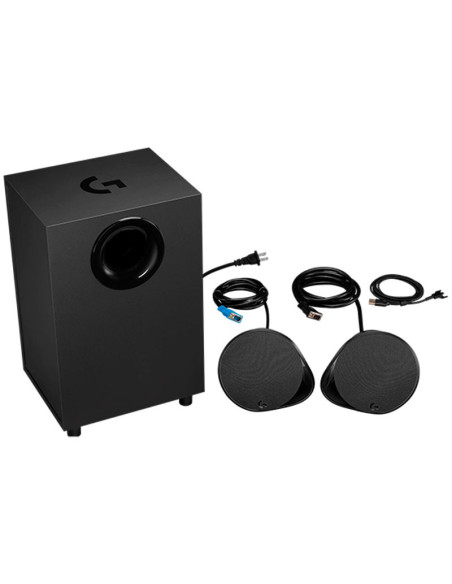 PARLANTE LOGITECH G560 (980-001310) 120W/ 240W| USB- BLUETOOTH| LED RGB